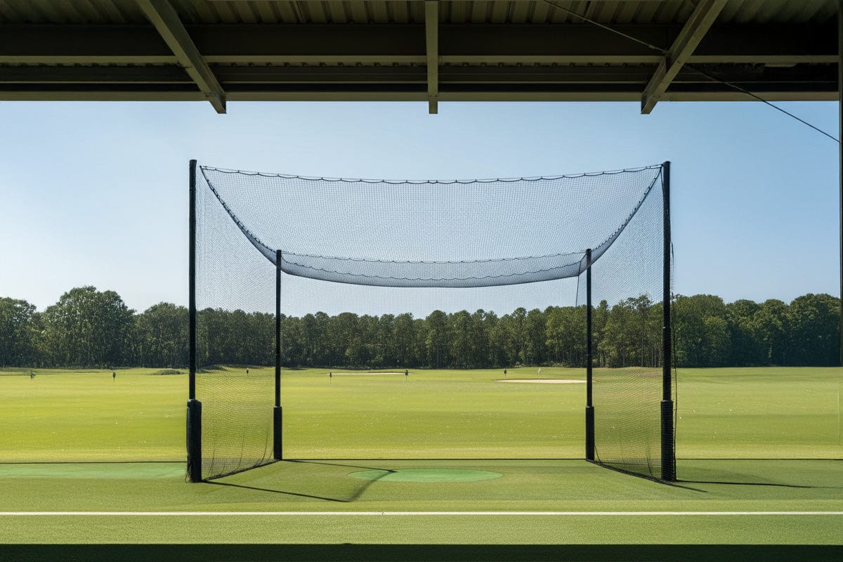Golf Netting 3.5m x 3.5m : Knotless Nylon 20mm 120ply / 3mm with Rope Border - Image 3