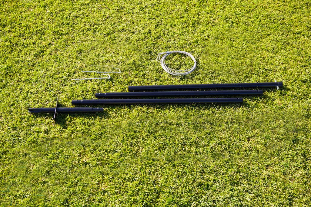 3m Support Post With Turf Ground Spike (Single Post)