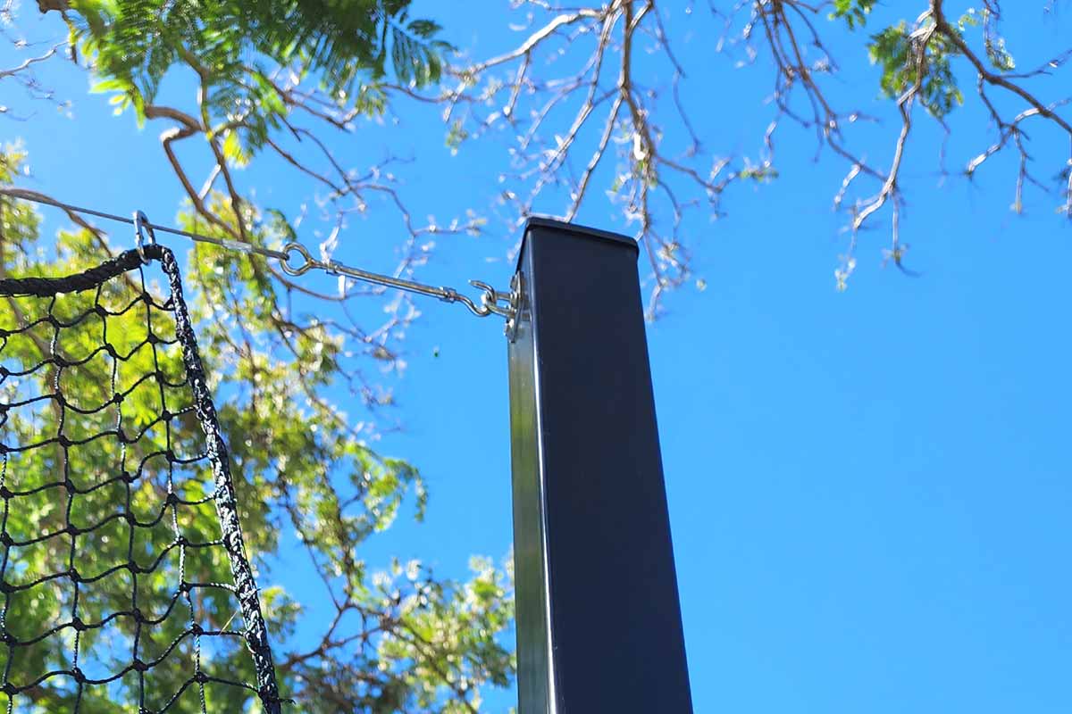 4m Heavy Duty Posts "Hardware Kit" for 10m Nets - Image 3