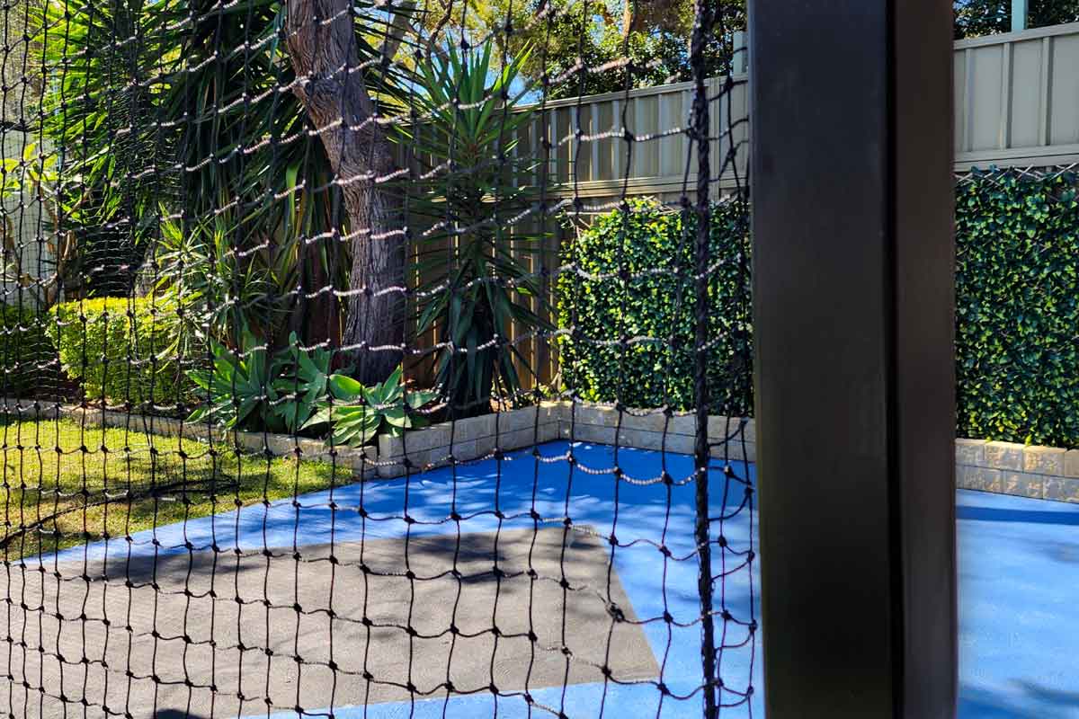 Ball Stop Barrier Nets with 2 Support Posts - 100mm sq (Multiple Sizes) - Image 17