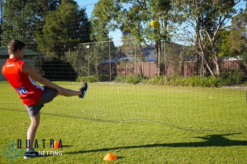 Ball Stop Barrier Nets with 2 Support Posts - 100mm sq (Multiple Sizes) - Image 27