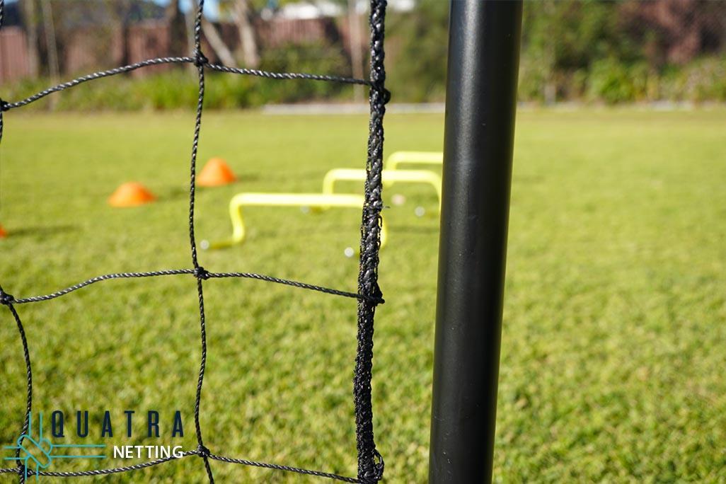 Ball Stop Barrier Nets with 2 Support Posts - 40mm sq - Image 5