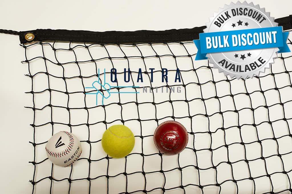 Baseball / Softball Pre-Made Net with Webbing & Eyelets (Multiple Sizes) - Image 3