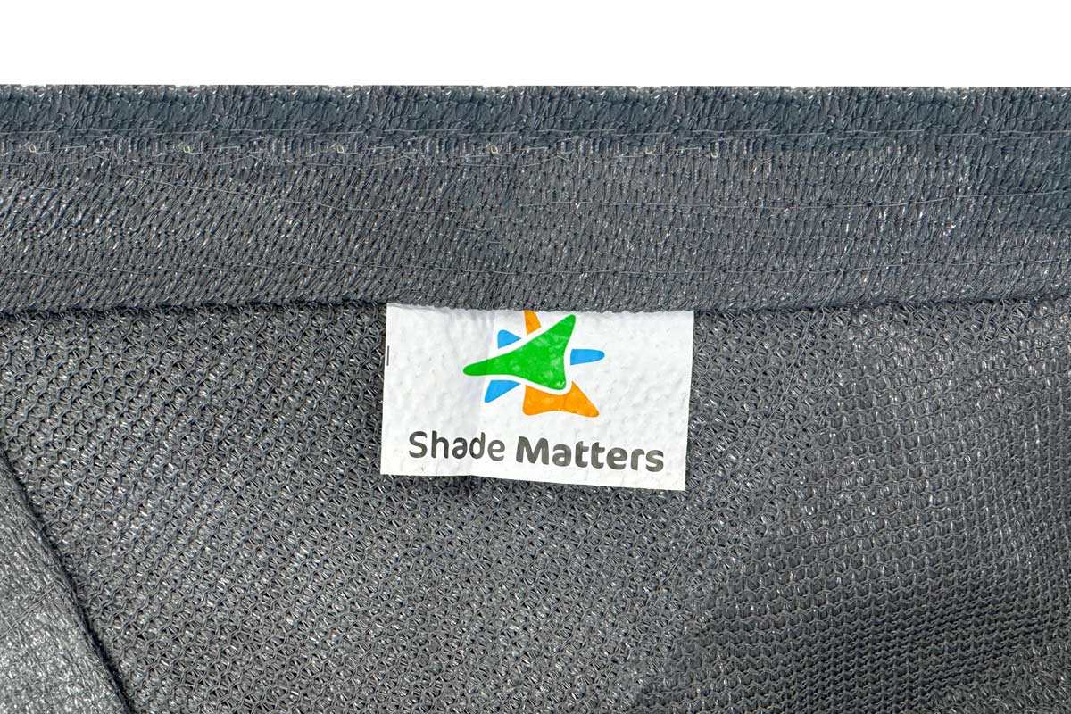 Charcoal Rectangle Ultra-Heavy Duty Shade Sail - Image 3