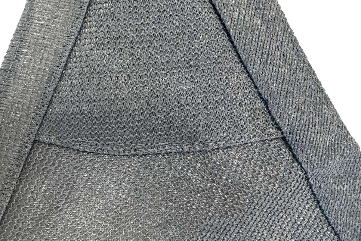 Charcoal Rectangle Ultra-Heavy Duty Shade Sail - Image 6