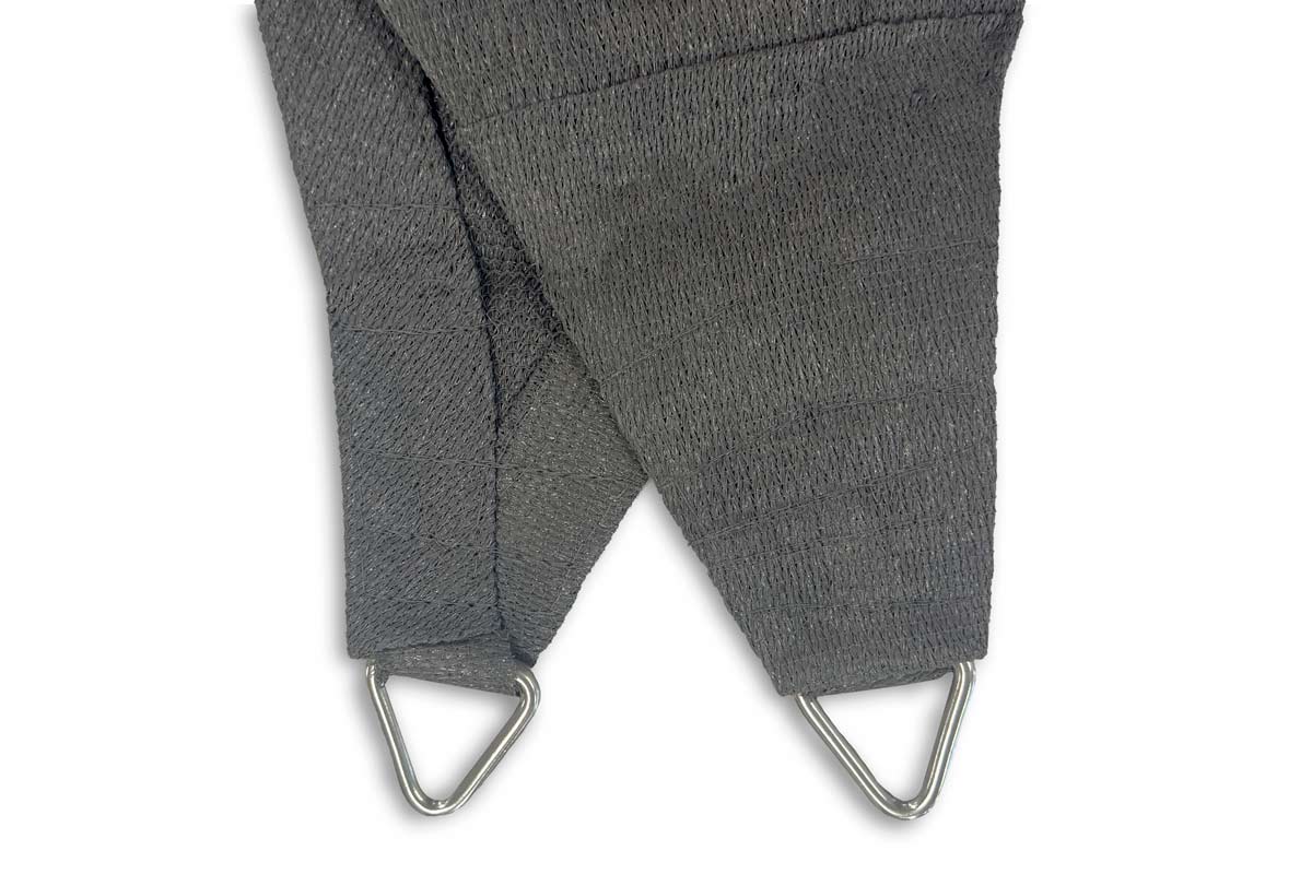 Charcoal Right Angle Triangle Ultra-Heavy Duty Shade Sail - Image 4