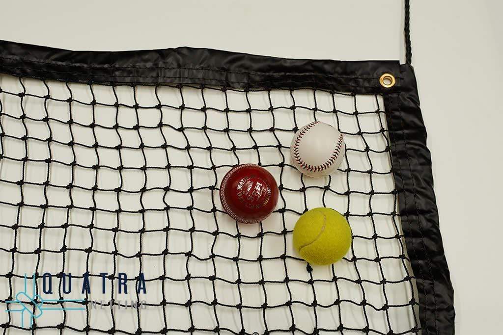 Pre-Made Cricket Netting: 30mm 48Ply / 2.5mm Sq (Multiple Sizes) With Webbing all 4 Sides - Image 3