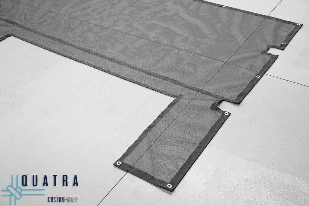 Custom Size Mesh-Guard Net W/- Webbing , Eyelets, Bungee & Clips (Max 4m L x 2.8m W) - Image 7