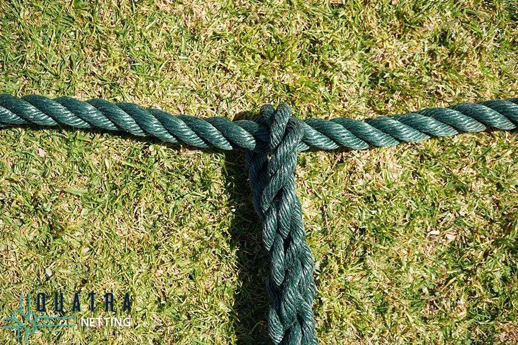 Heavy Duty Climbing Cargo Net: 250mm Mesh / GREEN - Image 4