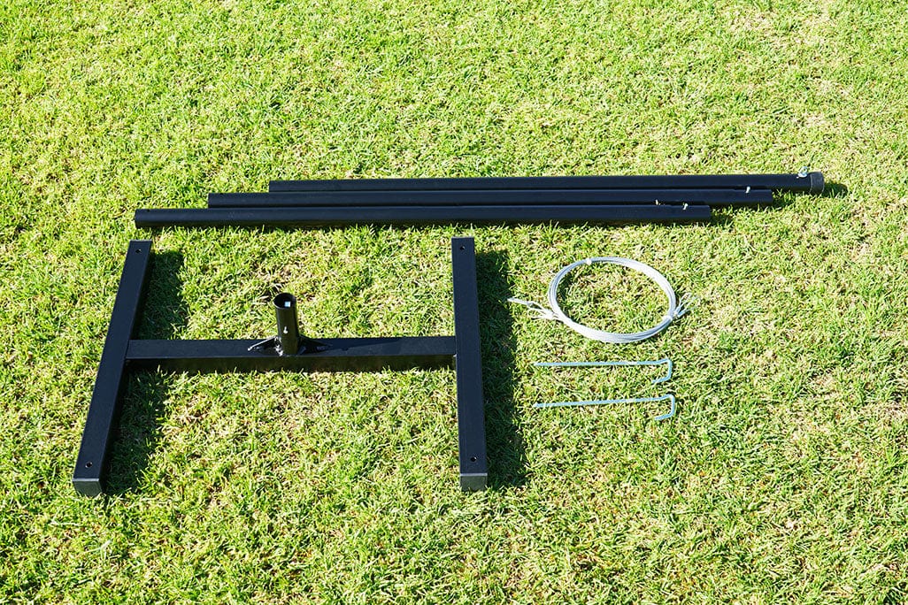 Heavy Duty Golf Impact Practice Net: 3m x 3m with Support Posts - Image 11