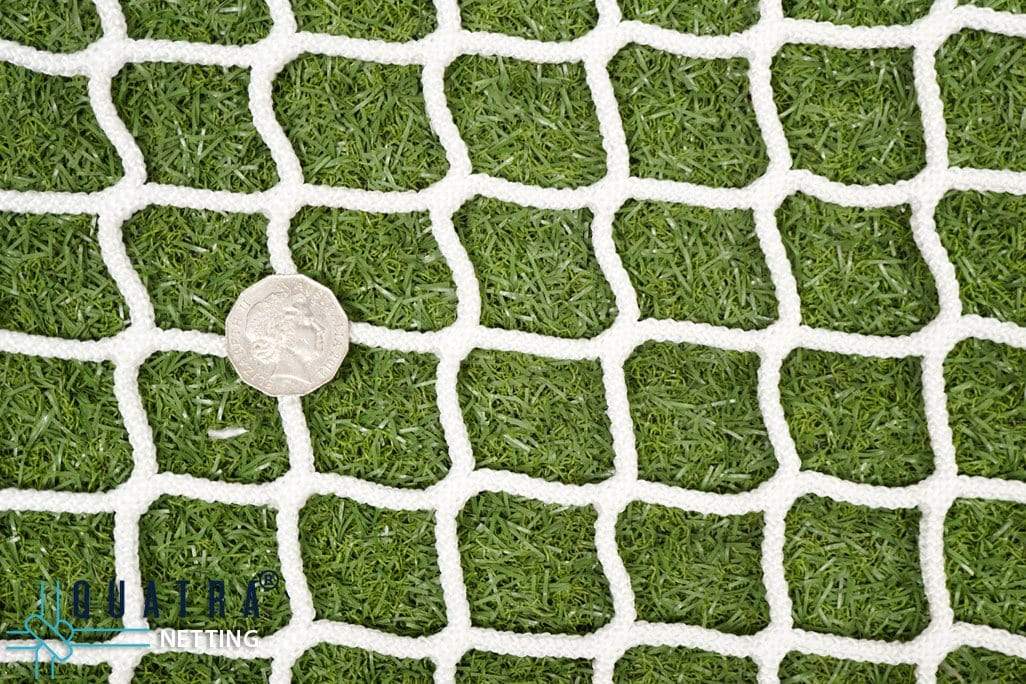 Knotless Polypropylene 40mm SQ / 5mm Diameter: White