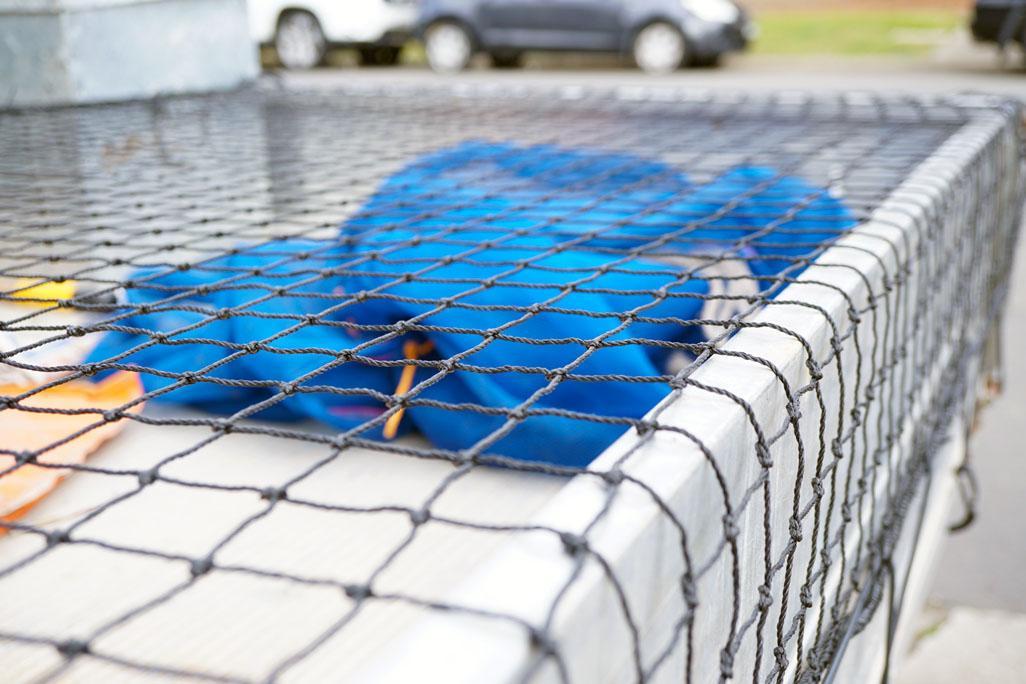 Custom Size net W/-Rope Edge, Bungee Cord and Clips (Max 1.8m L x 1.8m W) - Image 6