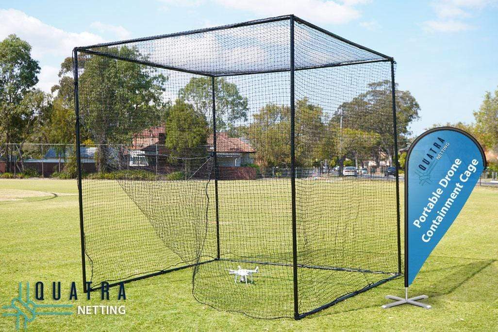 Portable Drone Cage 36Ply 40mm 3m x 3m