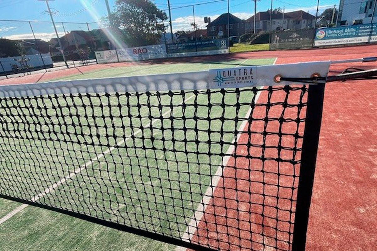 Quatra Commercial Grade Tennis Net (External Winder) - 2'6" - Image 11