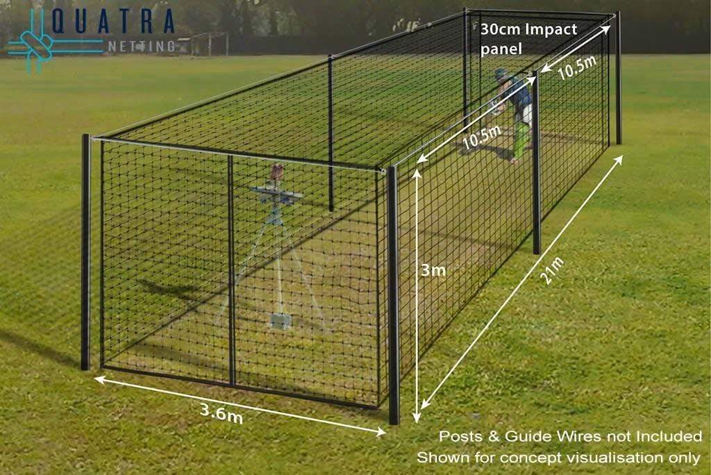 Sports Cage Fully Enclosed 21m x 3.6m - Image 7