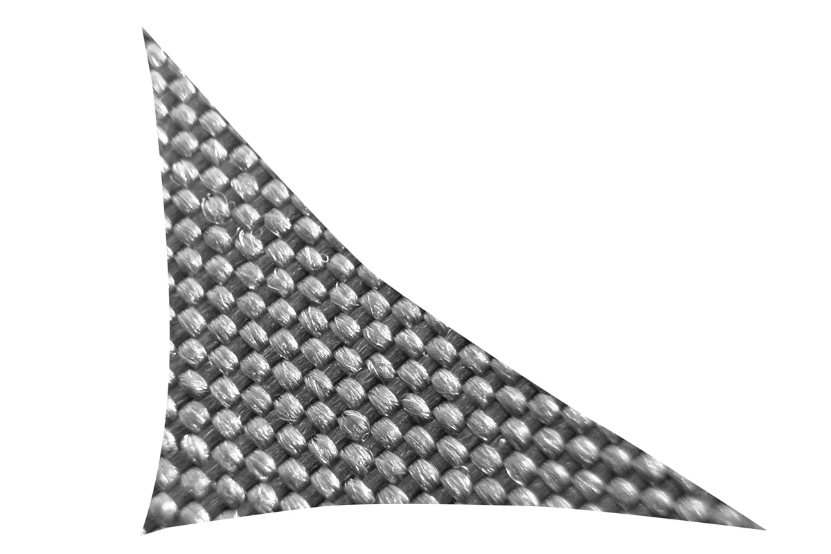Grey Triangle Waterproof Shade Sail - Image 7